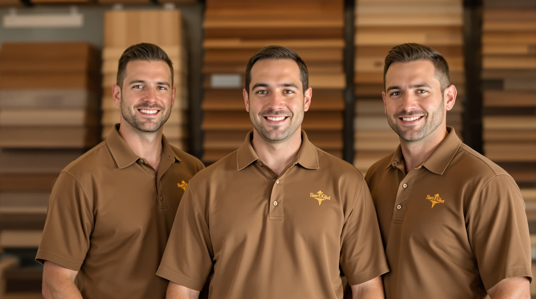 Long Island Flooring Co. installation crew